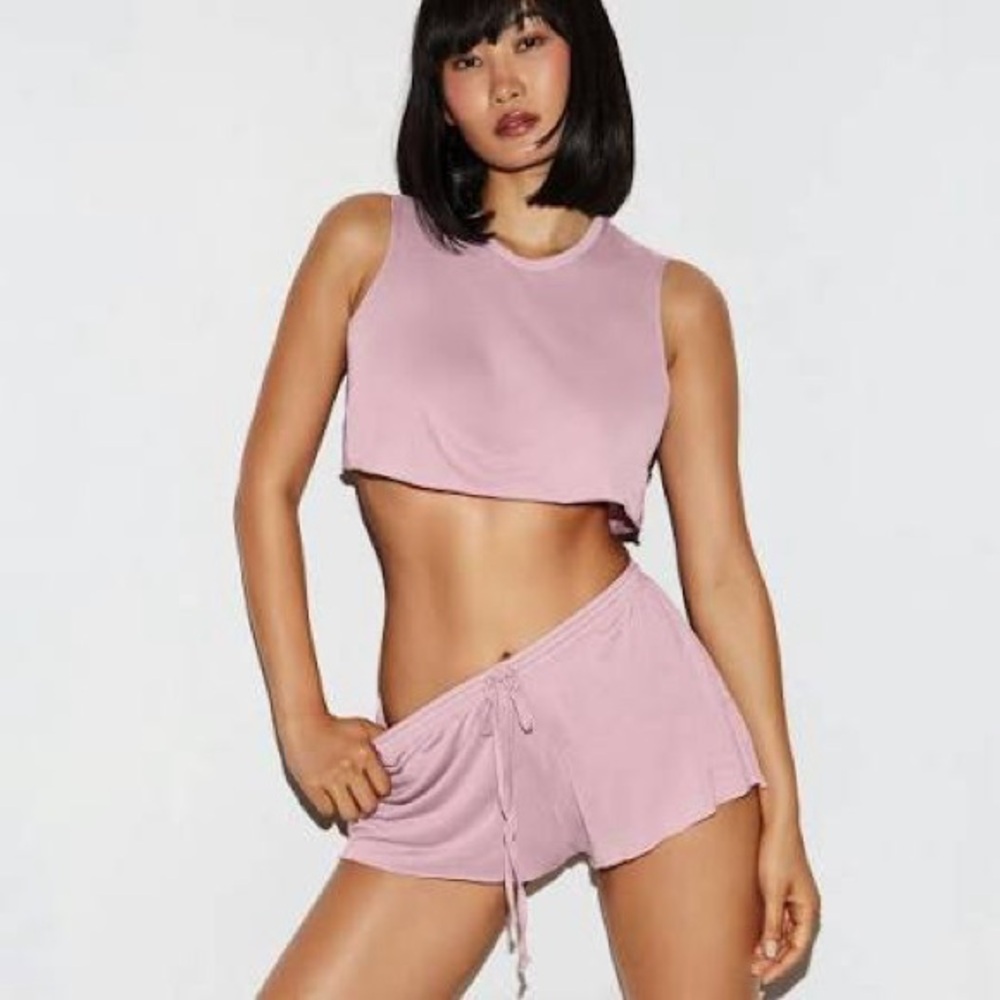 SOLD DO NOT PURCHASE**  Kim Sleep Shorts in Orchid *shorts only*